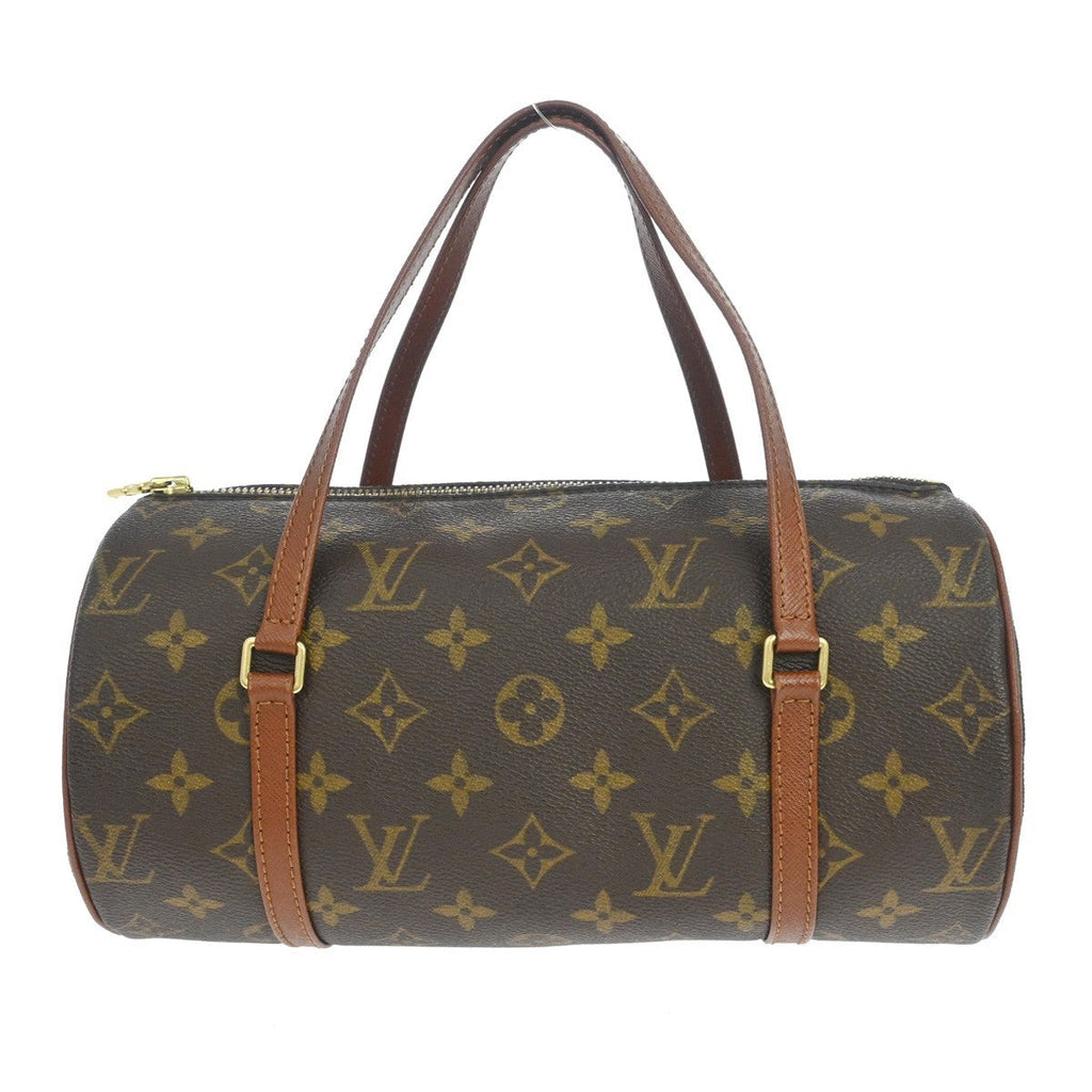 Louis Vuitton Papillon Handbag Monogram Canvas Brown Canvas Handbag ( )