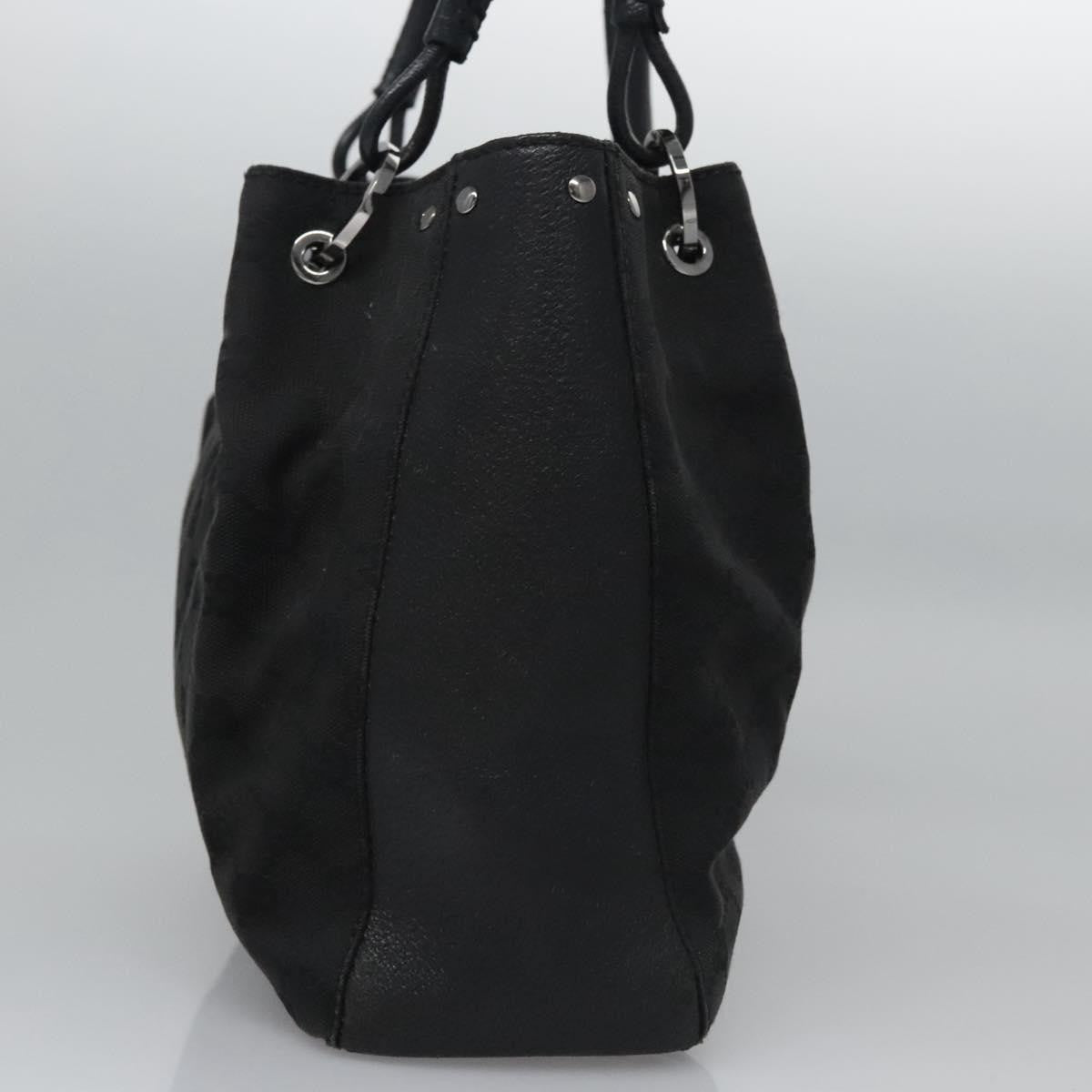Gucci Gg Canvas Bag Canvas Black Canvas Handbag ( )