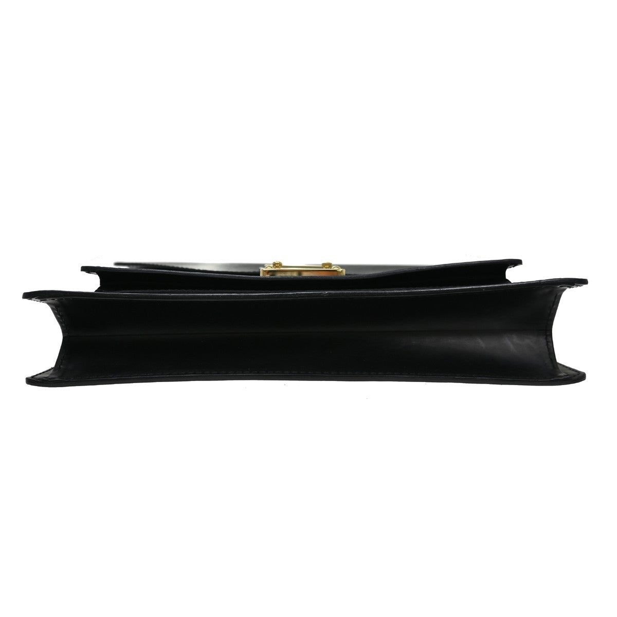 Louis Vuitton Monceau Handbag Epi Leather Black Leather Handbag ( )