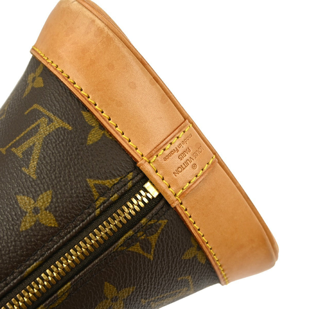 Louis Vuitton Alma Handbag Monogram Canvas Brown Canvas Handbag ( )