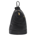 Loewe Anton Backpack Leather Black Leather Backpack Bag (Authentic  )