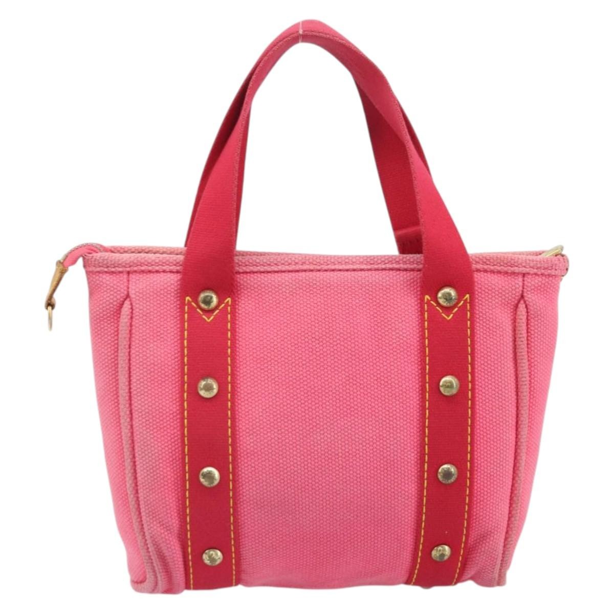 Louis Vuitton Antigua Tote Canvas Pink Canvas Handbag (Authentic  )