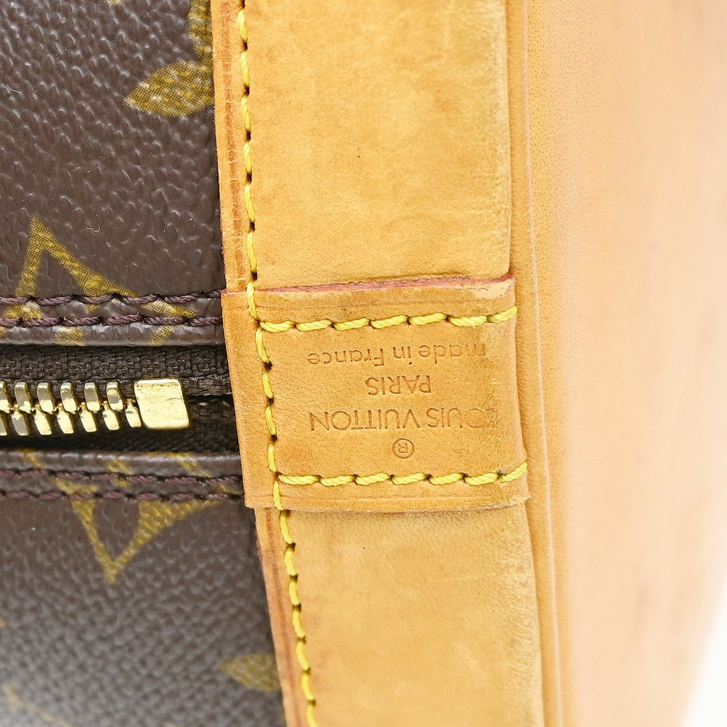 Louis Vuitton Alma Handbag Monogram Canvas Brown Canvas Handbag ( )