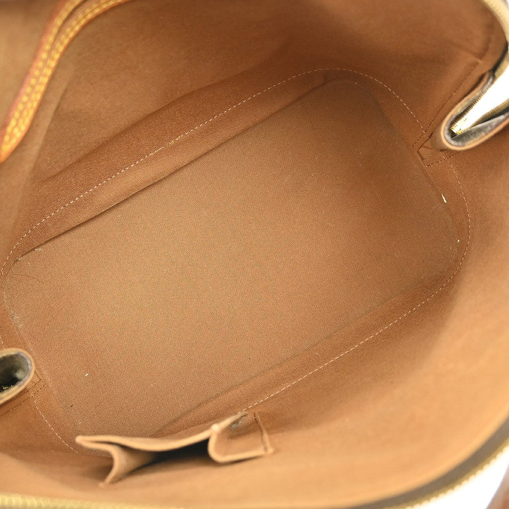 Louis Vuitton Alma Handbag Monogram Canvas Brown Canvas Handbag ( )