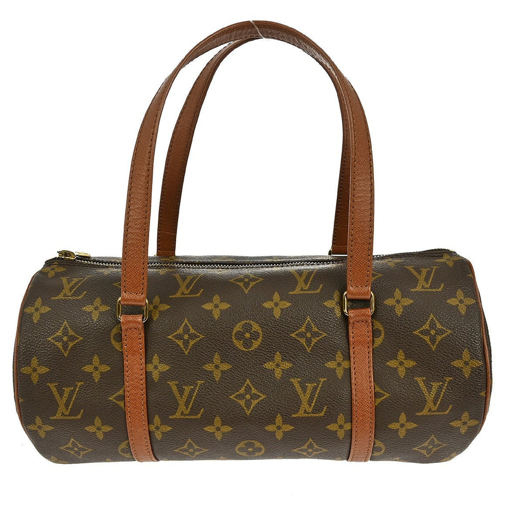 Louis Vuitton Papillon Handbag Monogram Canvas Brown Canvas Handbag ( )