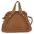 Chloe Paraty Handbag Quilted Leather Brown Leather Handbag ( )