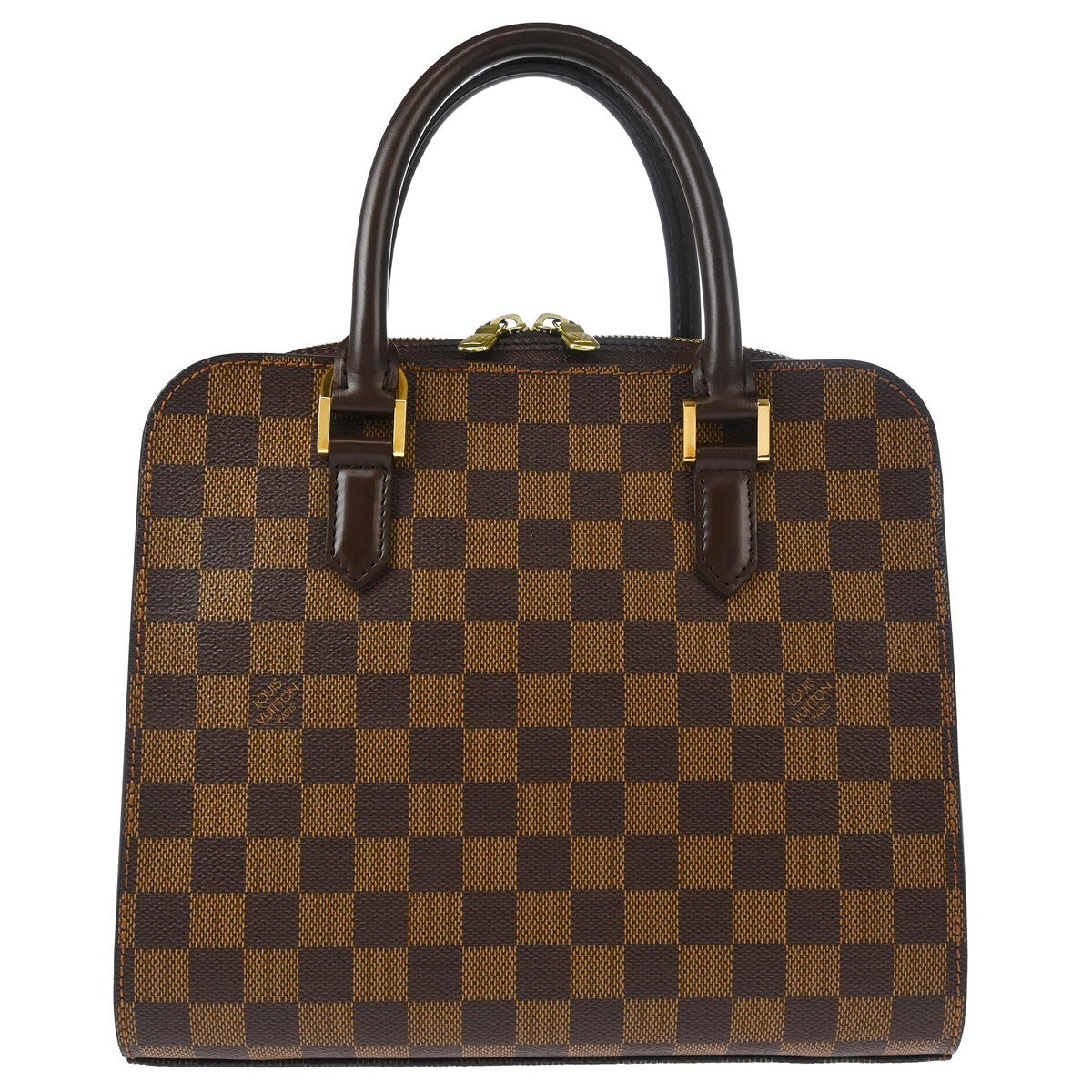Louis Vuitton Triana Bag Damier Brown Canvas Handbag (Authentic  )
