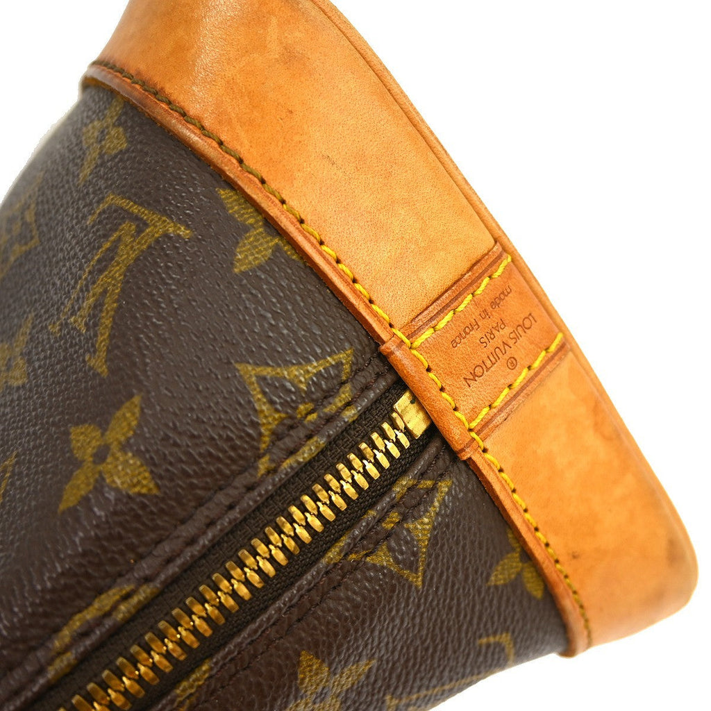 Louis Vuitton Alma Handbag Monogram Canvas Brown Canvas Handbag ( )