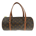 Louis Vuitton Papillon Handbag Monogram Canvas Brown Canvas Handbag ( )