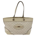 Gucci Gg Canvas Bag Canvas White Canvas Bag (Authentic  )