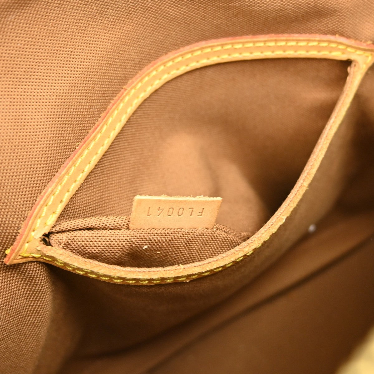 Louis Vuitton Alma Handbag Monogram Canvas Brown Canvas Handbag ( )