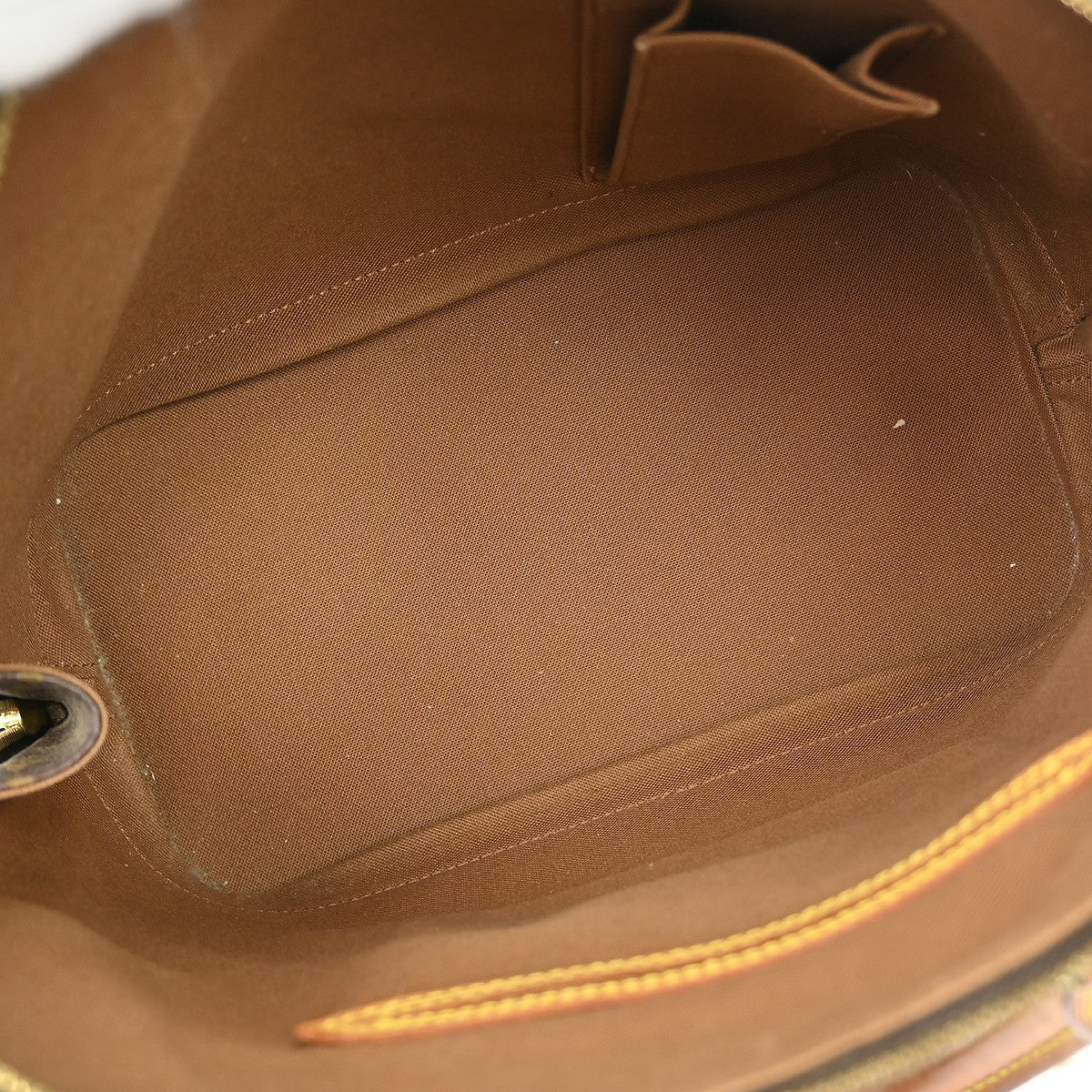 Louis Vuitton Alma Handbag Monogram Canvas Brown Canvas Handbag ( )