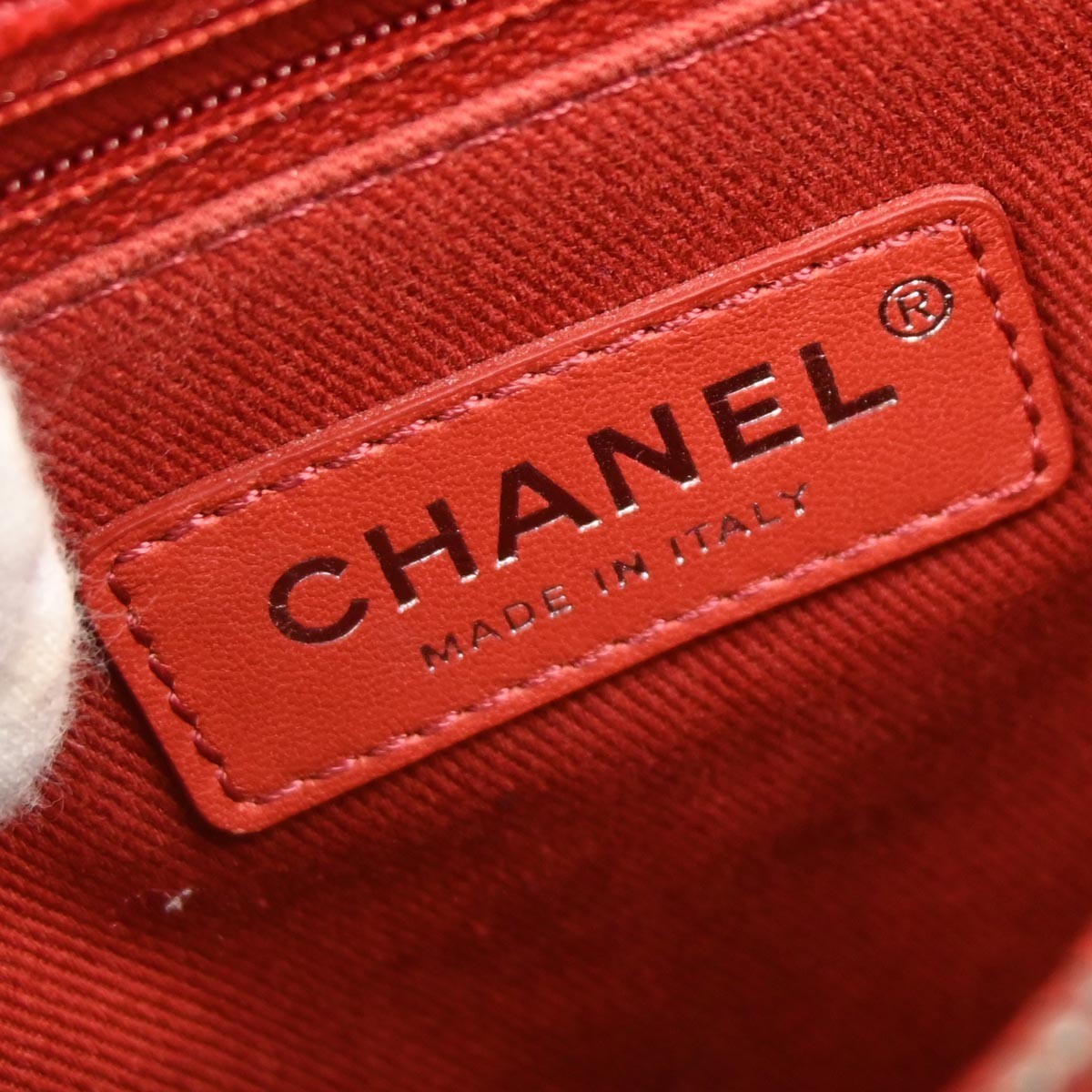 Chanel Coco Top Handle Bag Quilted Caviar Red Leather Handbag (Authentic  )