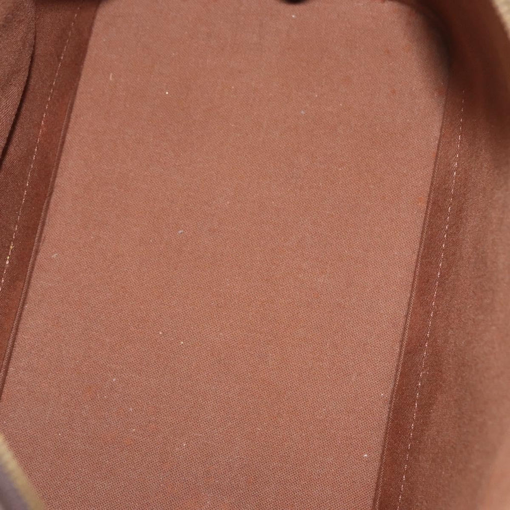Louis Vuitton Alma Handbag Monogram Canvas Brown Canvas Handbag (Authentic  )