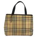 Burberry Nova Check Handbag Nova Check Canvas And Leather Beige Canvas Handbag (Authentic  )