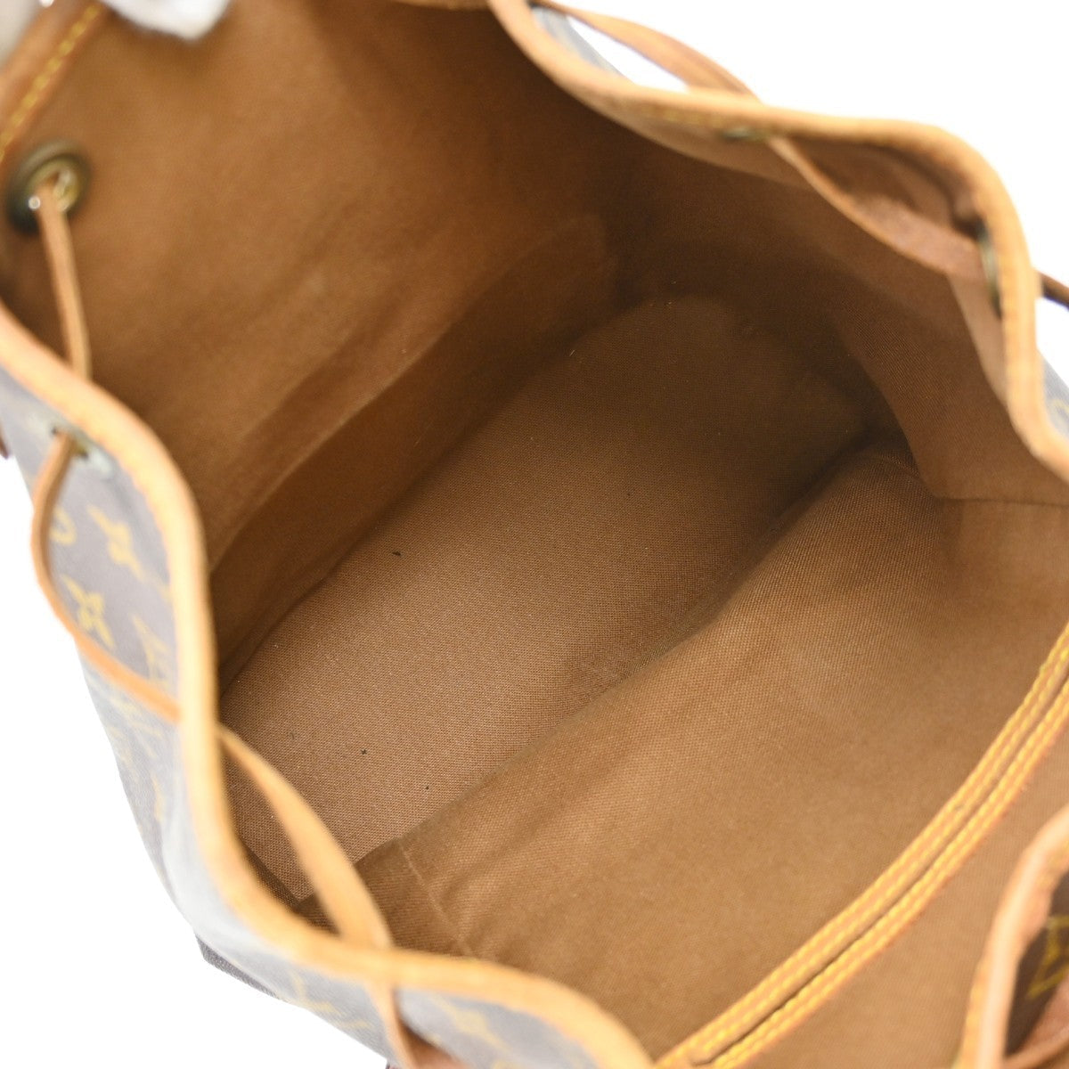 Louis Vuitton Montsouris Backpack Monogram Canvas Brown Canvas Backpack Bag ( )