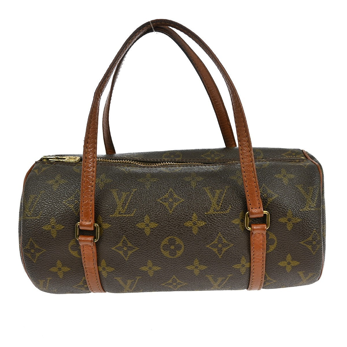 Louis Vuitton Papillon Handbag Monogram Canvas Brown Canvas Handbag ( )