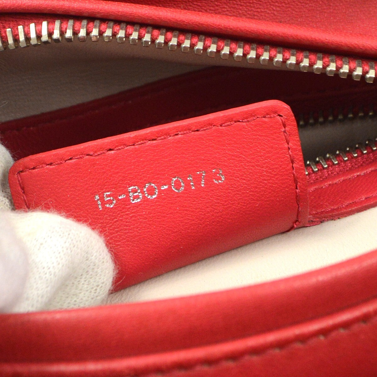 Christian Dior Bicolor Lady Dior Bag Cannage Quilt Lambskin Pink Leather Handbag (Authentic  )