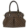 Louis Vuitton Trevi Handbag Damier Brown Canvas Handbag ( )