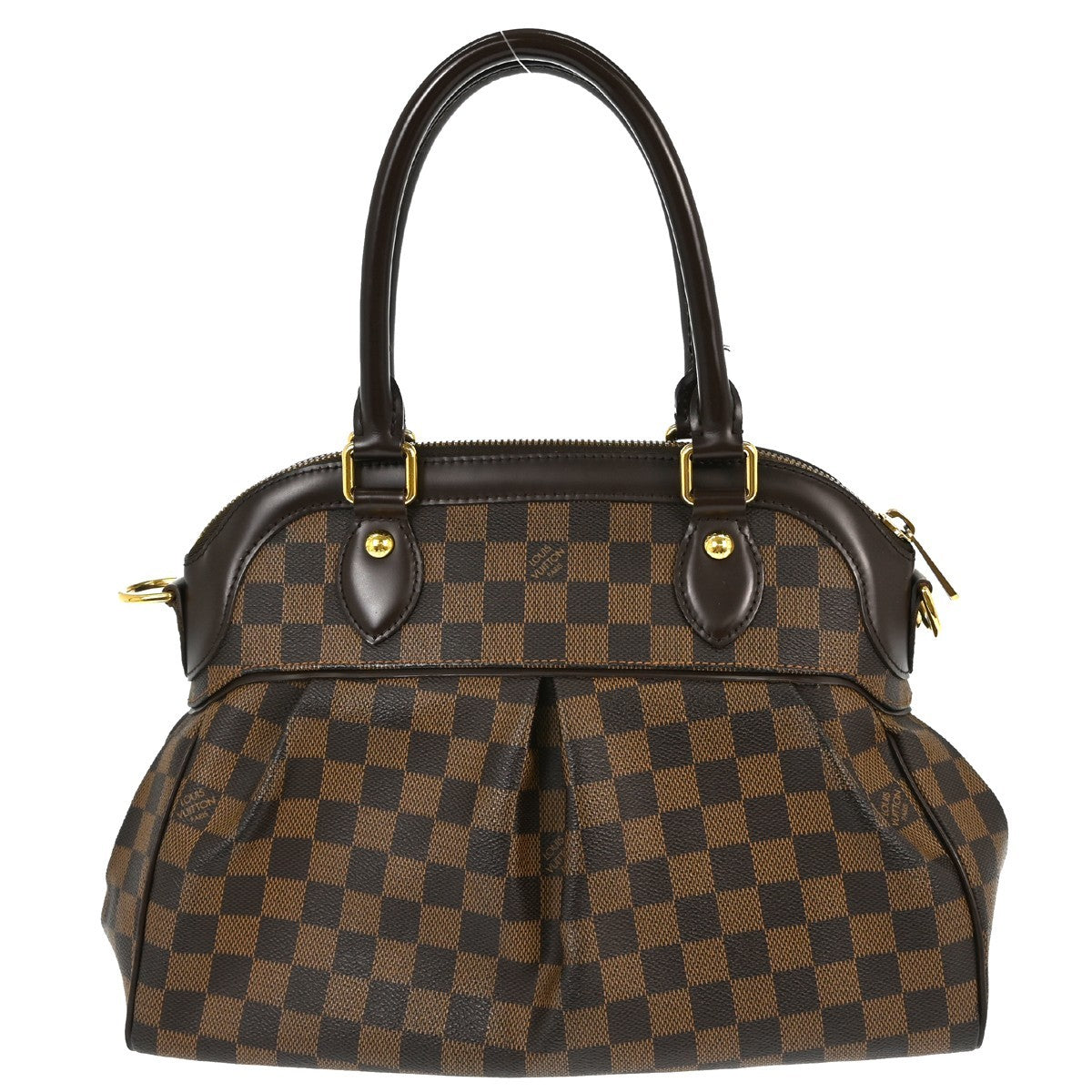 Louis Vuitton Trevi Handbag Damier Brown Canvas Handbag ( )