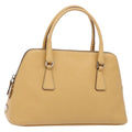 Prada Cuir Promenade Bag Saffiano Leather Beige Leather Handbag (Authentic  )