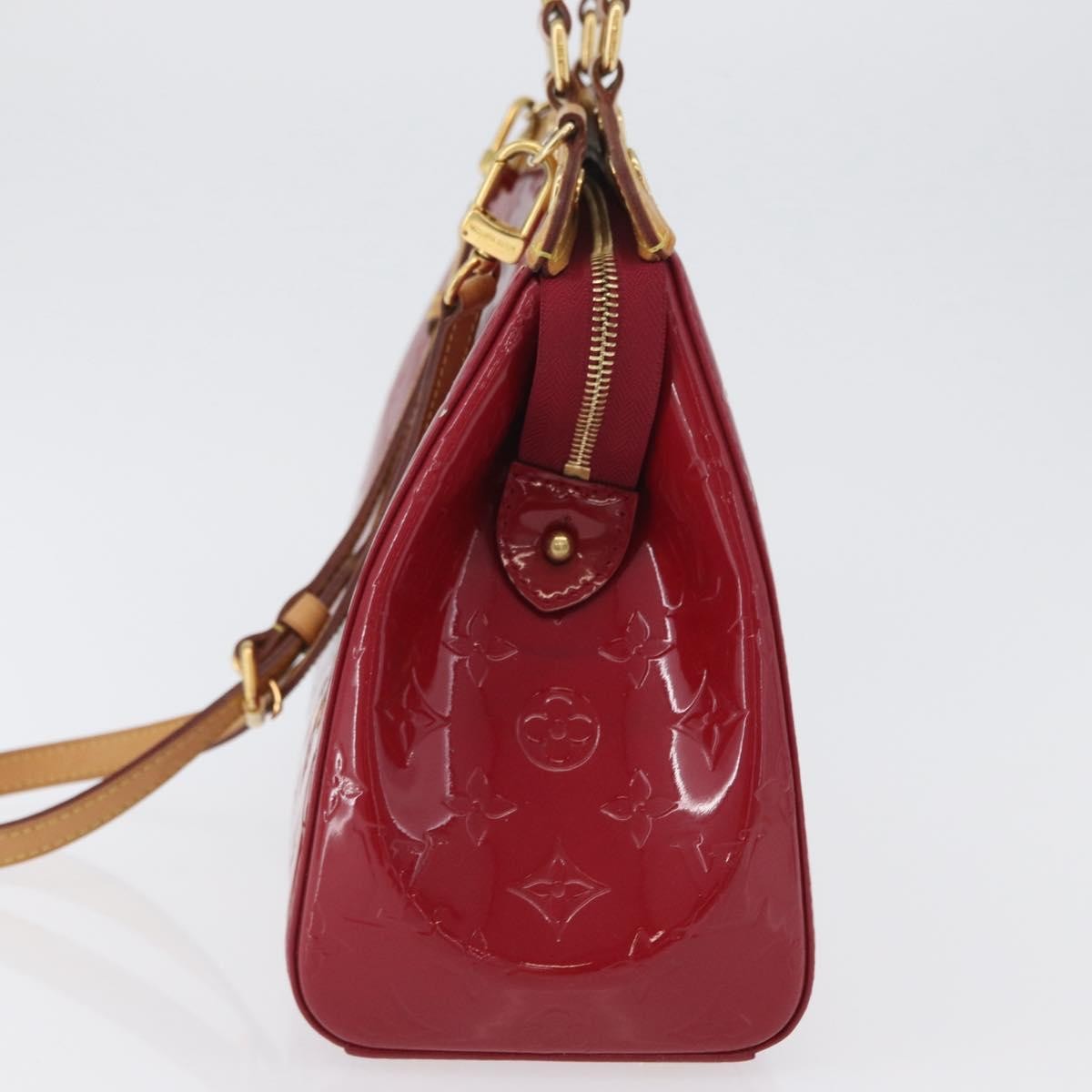 Louis Vuitton Blair Monogram Vernis Pink Patent_Leather Handbag (Authentic  )