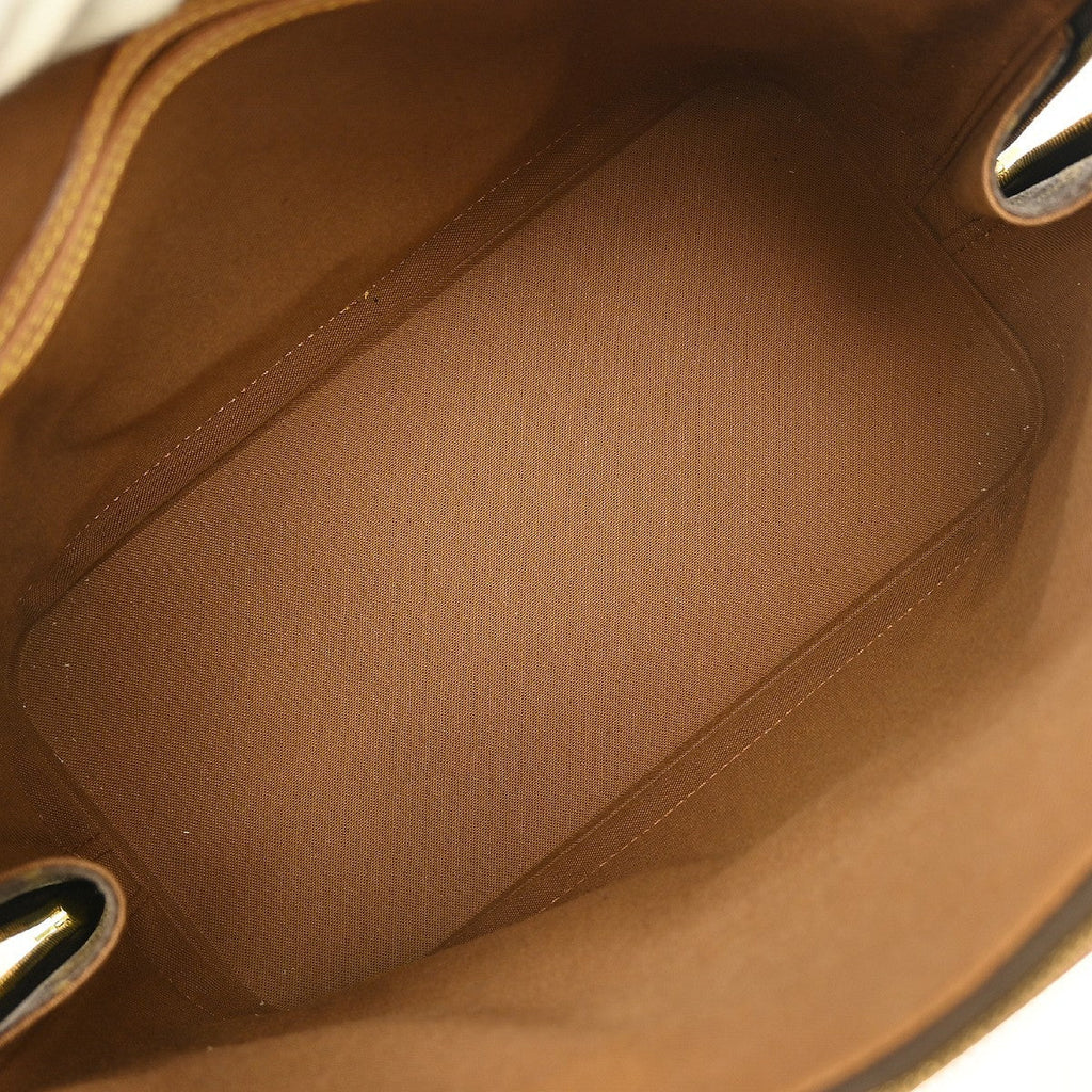 Louis Vuitton Alma Handbag Monogram Canvas Brown Canvas Handbag ( )
