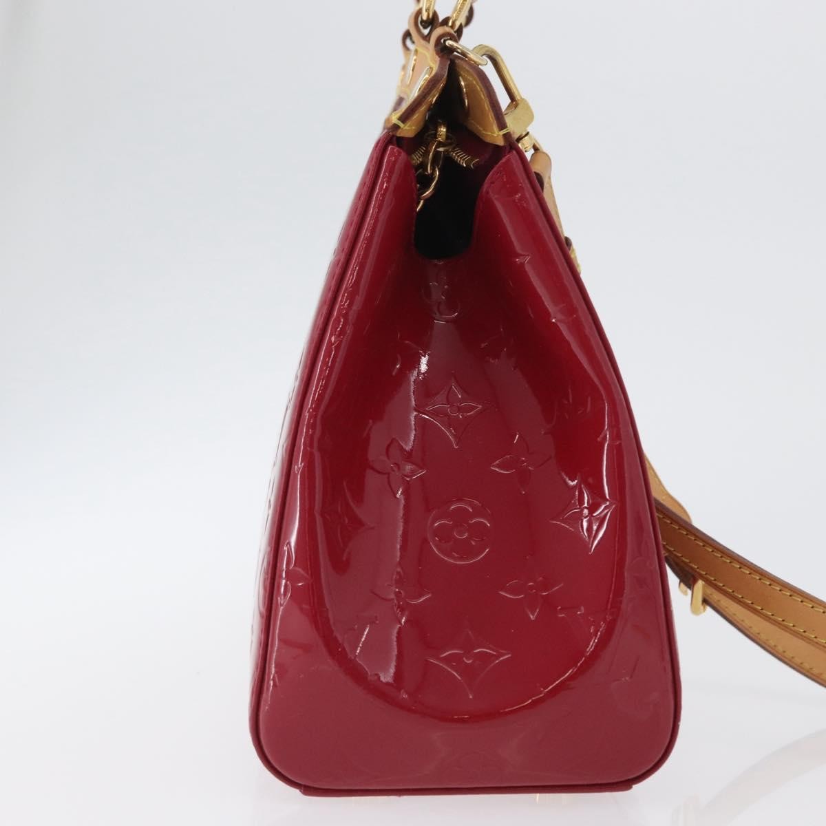 Louis Vuitton Blair Monogram Vernis Pink Patent_Leather Handbag (Authentic  )
