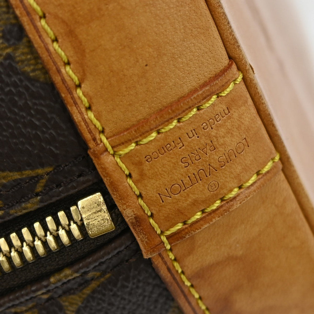 Louis Vuitton Alma Handbag Monogram Canvas Brown Canvas Handbag ( )