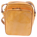 Louis Vuitton Wooster Handbag Monogram Vernis Beige Patent_Leather Bag (Authentic  )