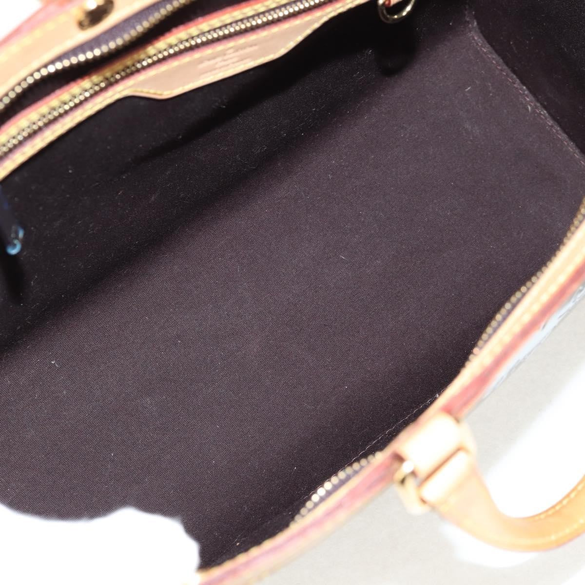 Louis Vuitton Brea Handbag Monogram Vernis Burgundy Patent_Leather Handbag (Authentic  )