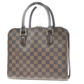 Louis Vuitton Triana Bag Damier Brown Canvas Handbag (Authentic  )