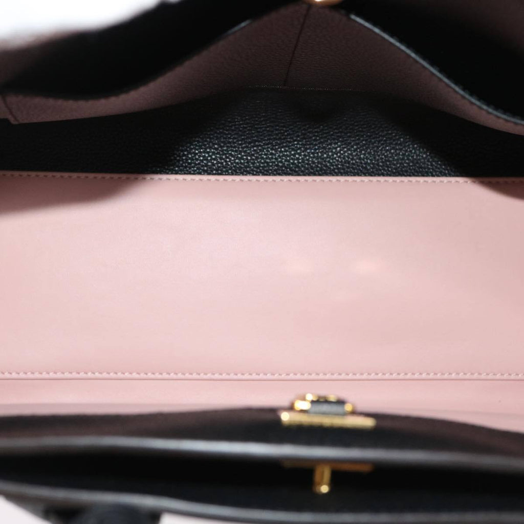 Louis Vuitton City Steamer Handbag Leather Pink Leather Bag (Authentic  )