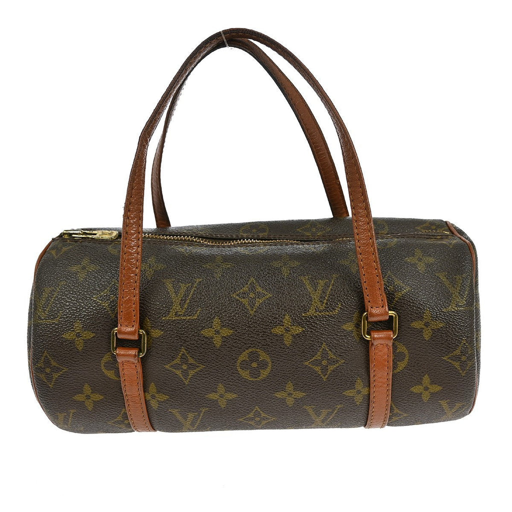 Louis Vuitton Papillon Handbag Monogram Canvas Brown Canvas Handbag ( )