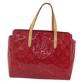 Louis Vuitton Catalina Handbag Monogram Vernis Pink Patent_Leather Handbag (Authentic  )
