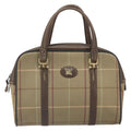 Burberry Nova Handbag Canvas Beige Canvas Handbag (Authentic  )