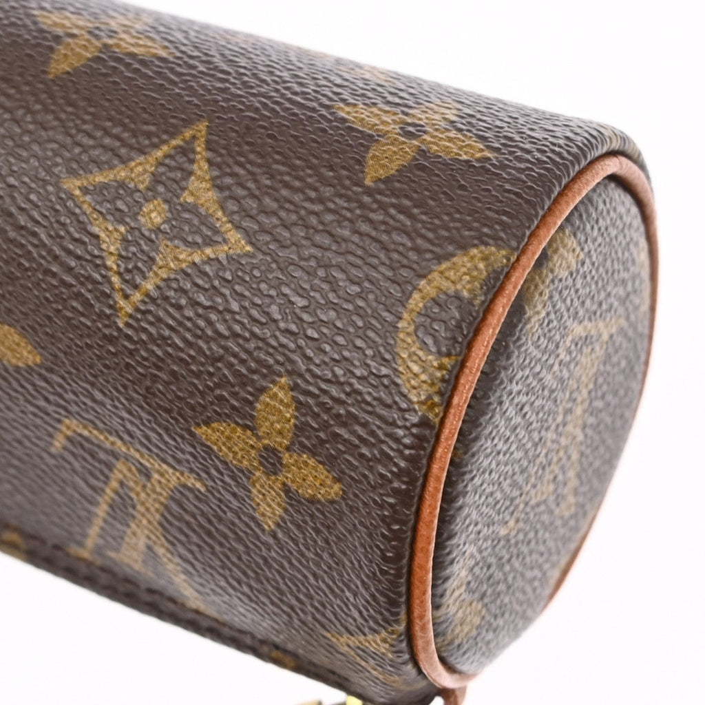 Louis Vuitton Papillon Pochette Monogram Canvas Brown Canvas Handbag ( )