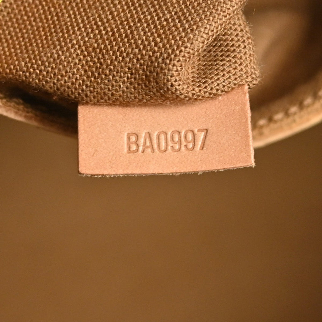Louis Vuitton Alma Handbag Monogram Canvas Brown Canvas Handbag (Authentic  )