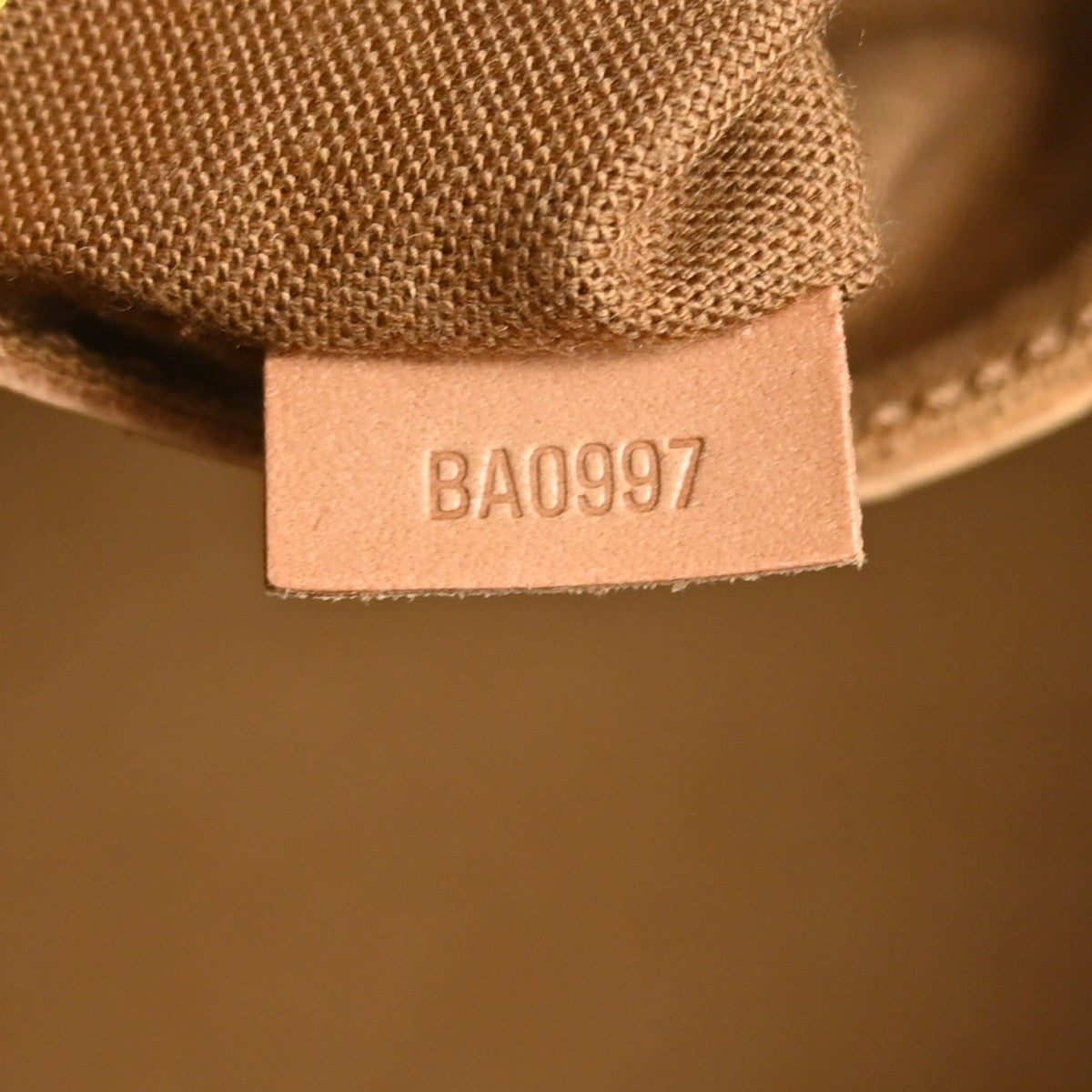 Louis Vuitton Alma Handbag Monogram Canvas Brown Canvas Handbag (Authentic  )