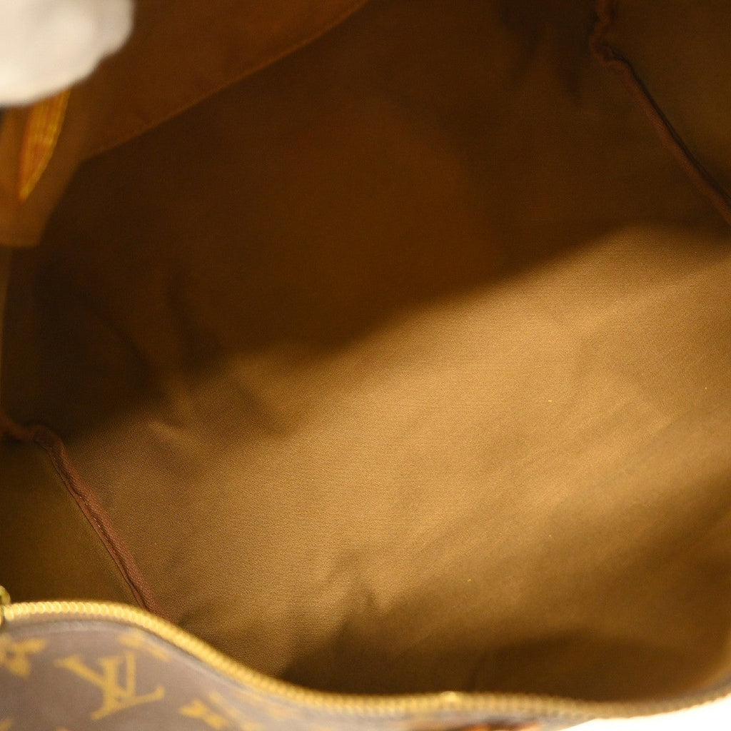 Louis Vuitton Speedy Handbag Monogram Canvas Brown Canvas Handbag ( )
