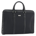 Burberry Black Label Business Bag Nylon Black Nylon Handbag (Authentic  )