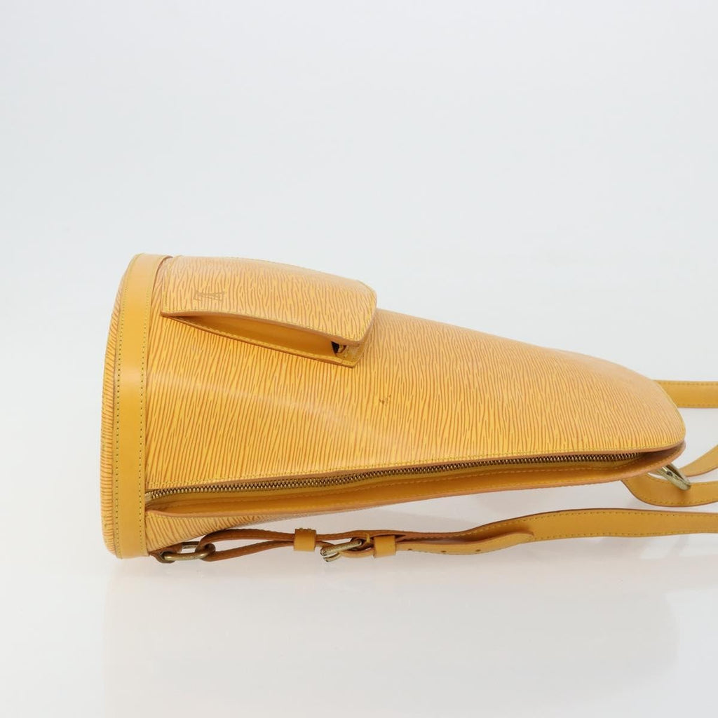 Louis Vuitton Gobelins Backpack Epi Leather Yellow Leather Backpack Bag ( )