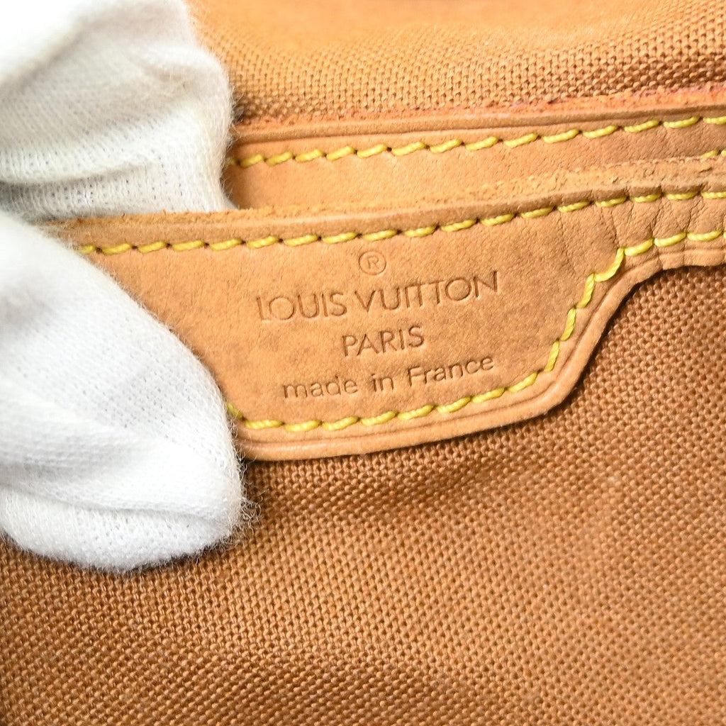Louis Vuitton Montsouris Backpack Monogram Canvas Brown Canvas Backpack Bag ( )