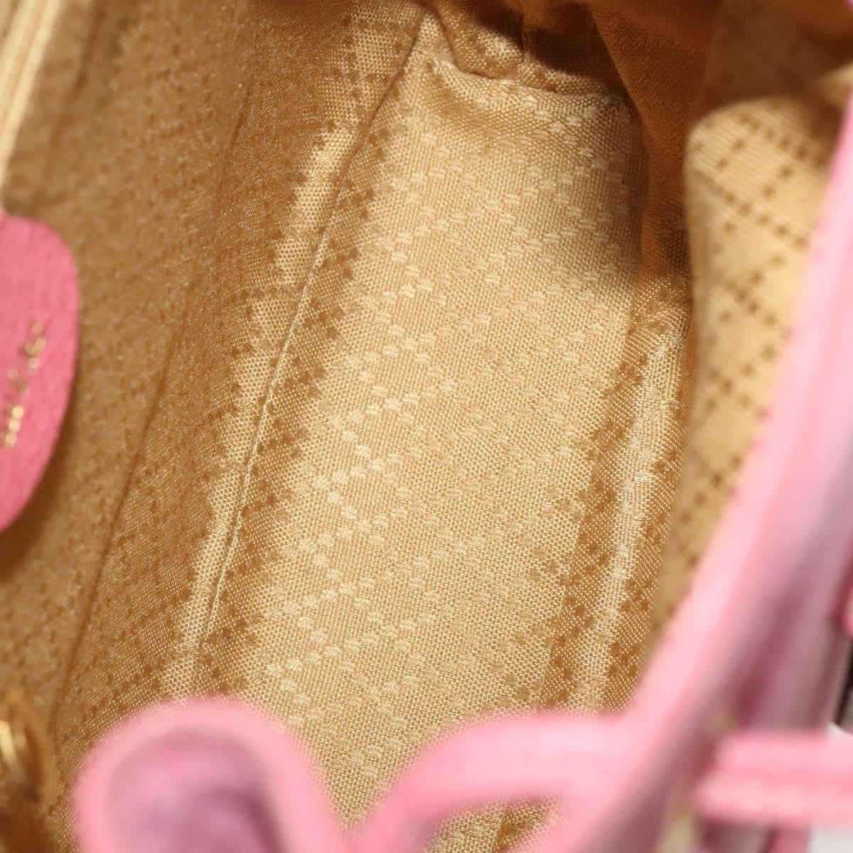 Gucci Gucci Bamboo Backpack Daim Pink Suede Backpack Bag (Authentic  )