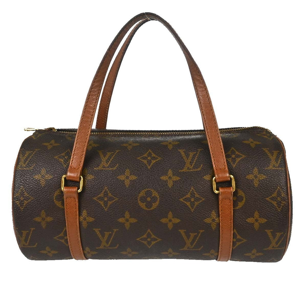 Louis Vuitton Papillon Handbag Monogram Canvas Brown Canvas Handbag ( )