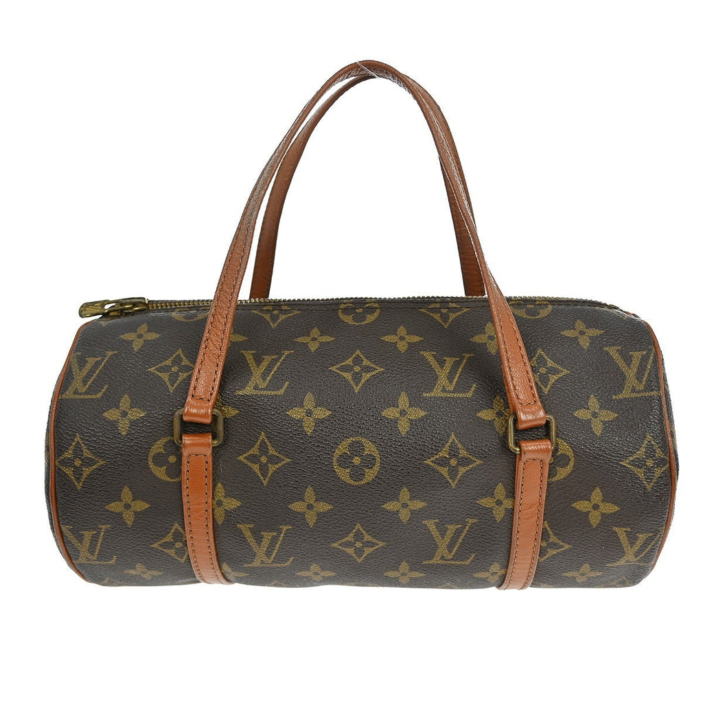Louis Vuitton Papillon Handbag Monogram Canvas Brown Canvas Handbag ( )