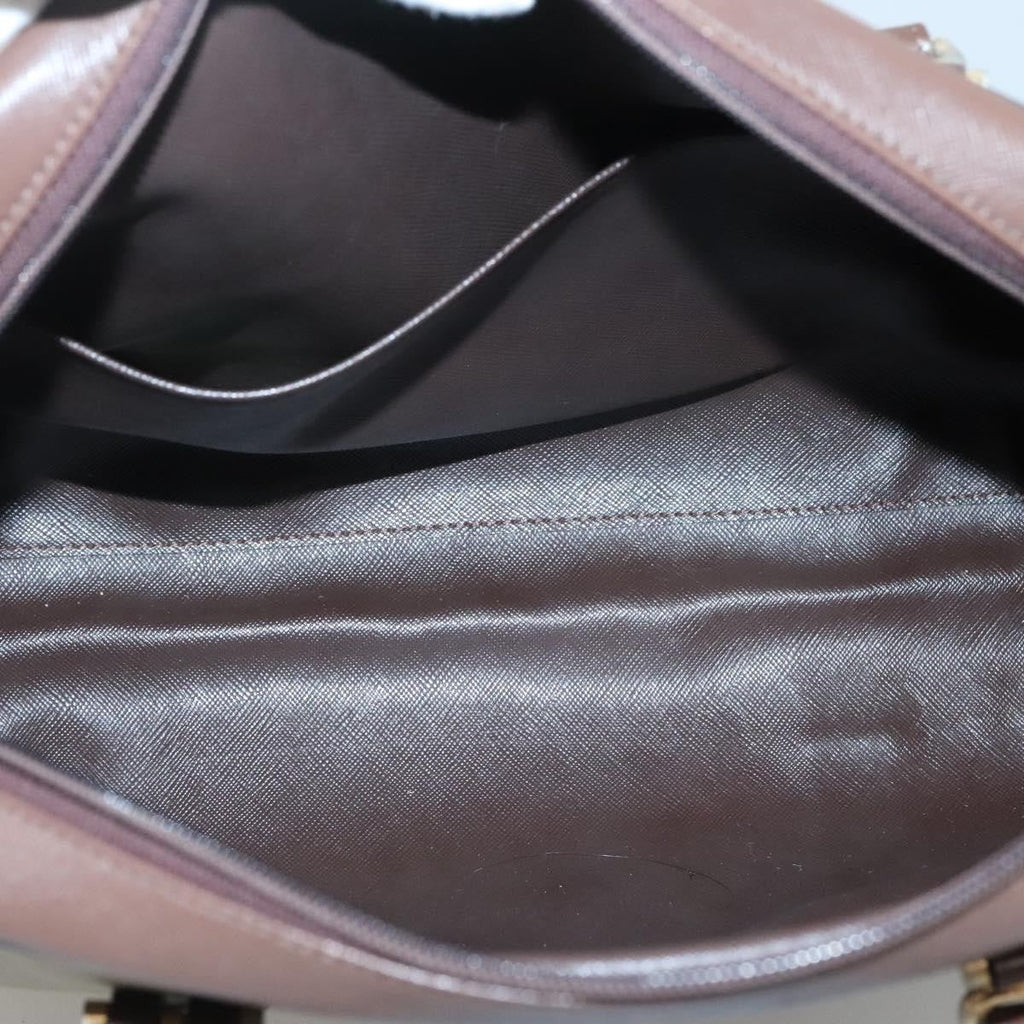 Burberry Nova Check Handbag Nova Check Canvas Beige Canvas Handbag (Authentic  )