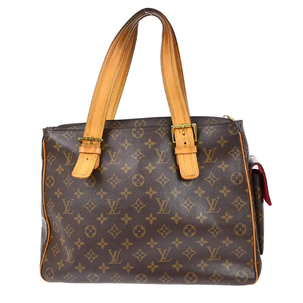 Louis Vuitton Multipli Cite Handbag Monogram Canvas Brown Canvas Handbag ( )
