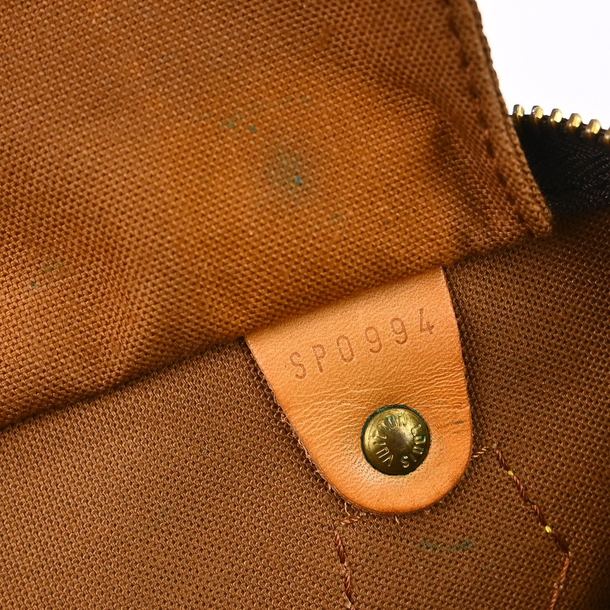 Louis Vuitton Speedy Handbag Monogram Canvas Brown Canvas Handbag ( )
