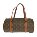 Louis Vuitton Papillon Handbag Monogram Canvas Brown Canvas Handbag ( )